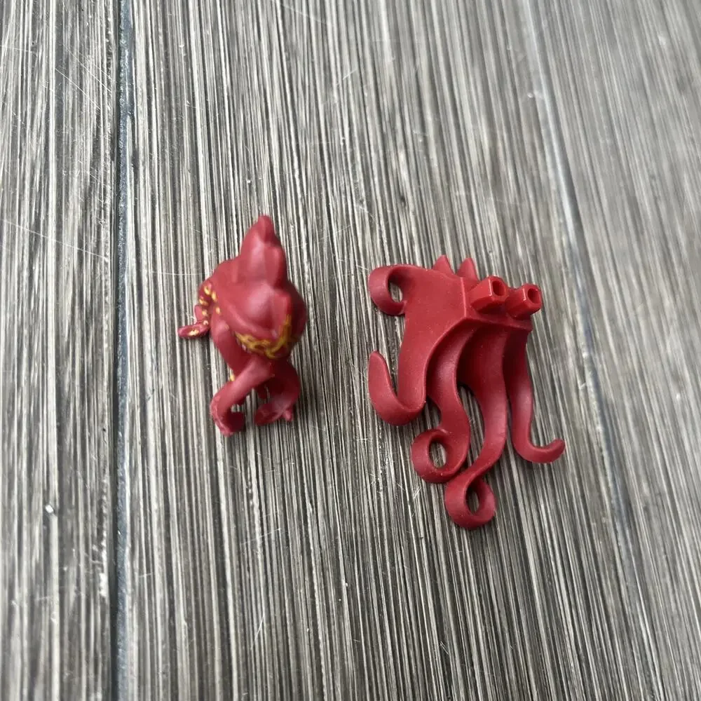 LEGO Minifigure Maroon Octopus and Mask